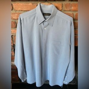 Bugatchi Mens Large Dress Shirt